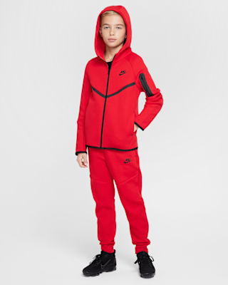 Nike Sportswear Tech Fleece Big Kids' Full-Zip Hoodie. Nike.com